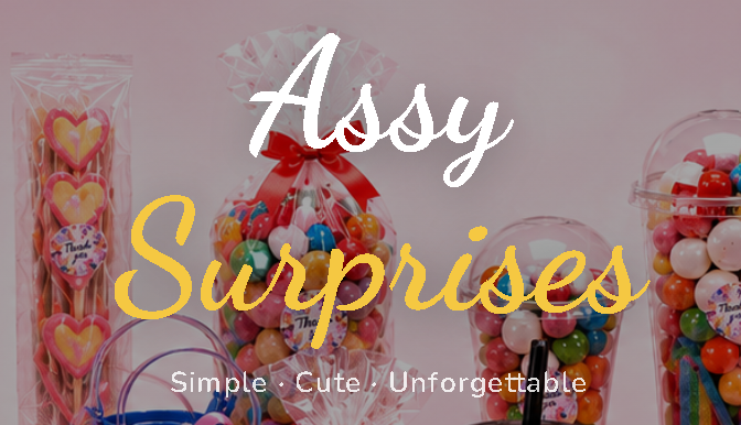 Assy Surprises party and gifts website